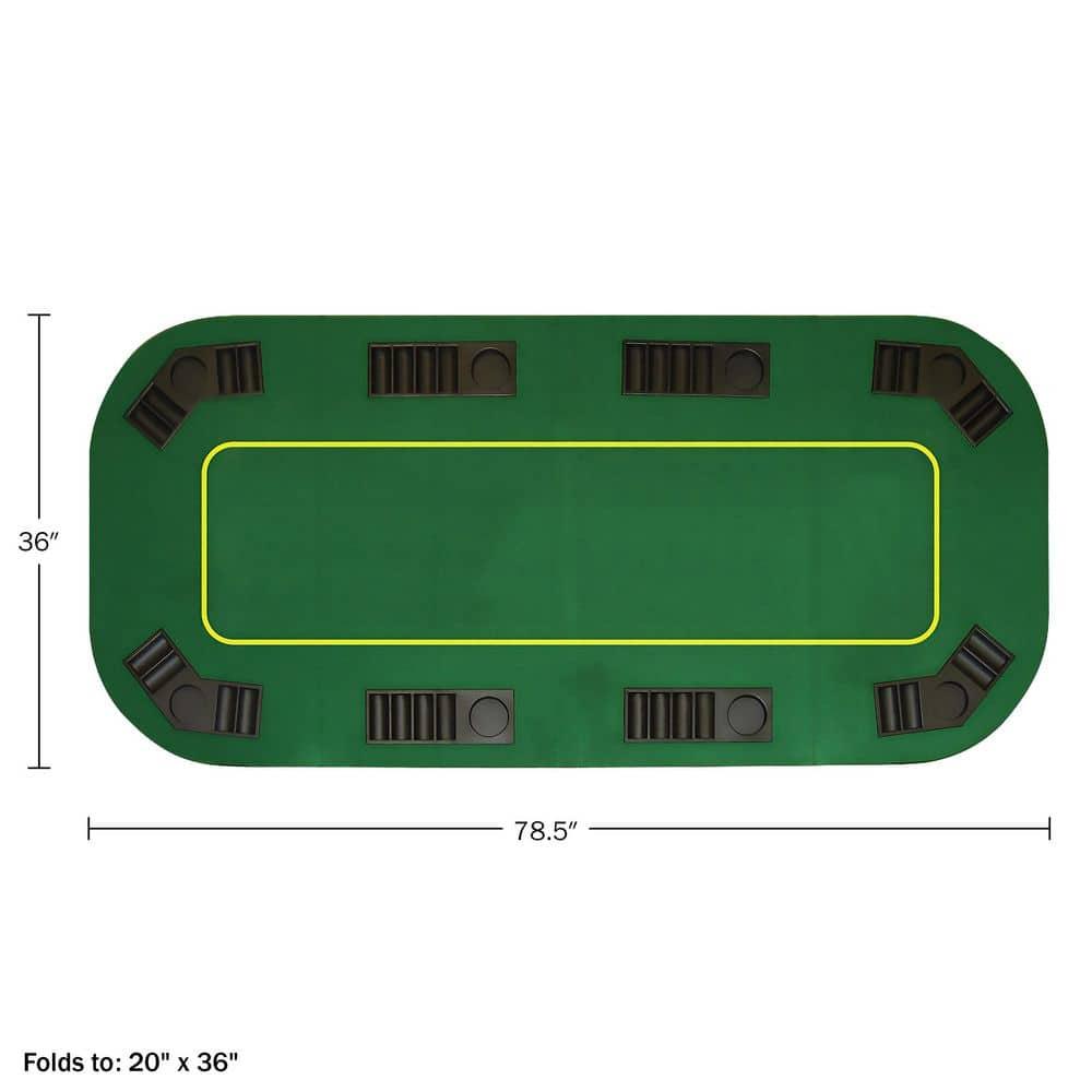 Trademark Global Trademark Global Wood Poker Table Cover