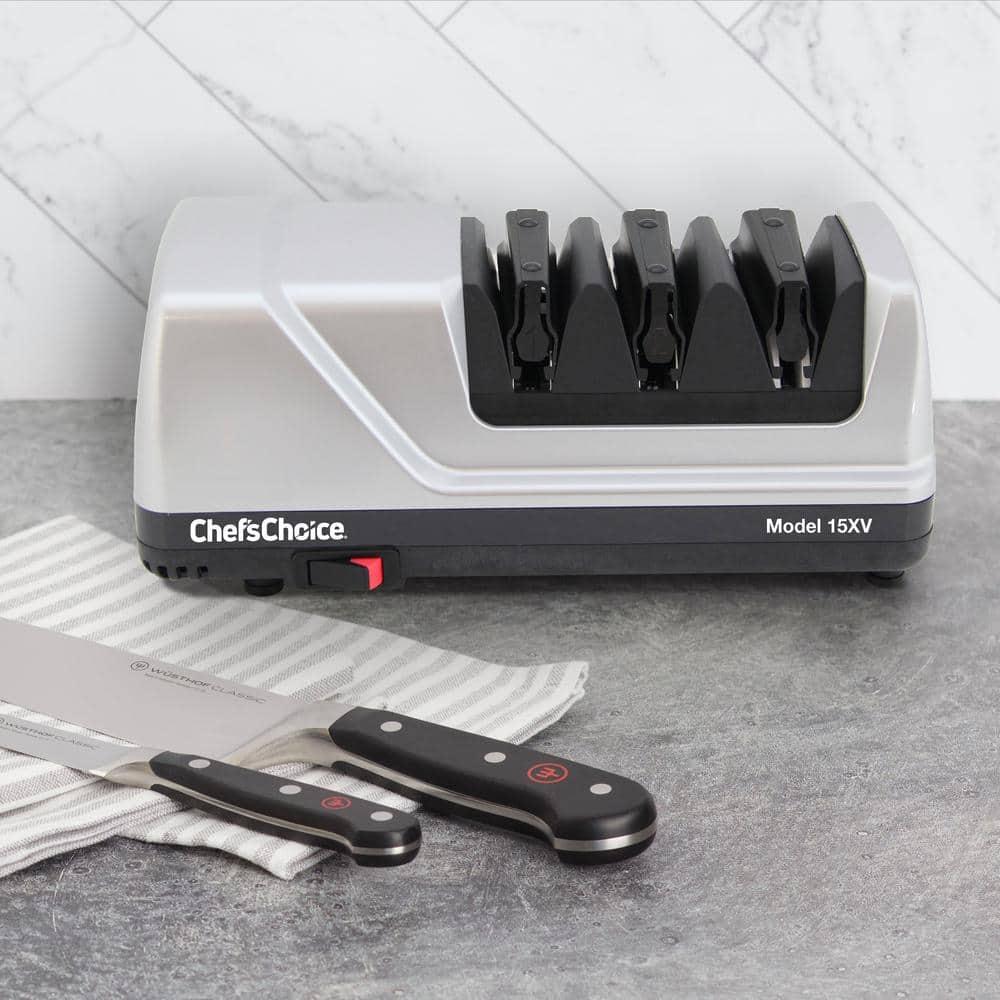 Chef'sChoice Model 15xV PRO - Electric Sharpener - 3-Stage 15° Trizor