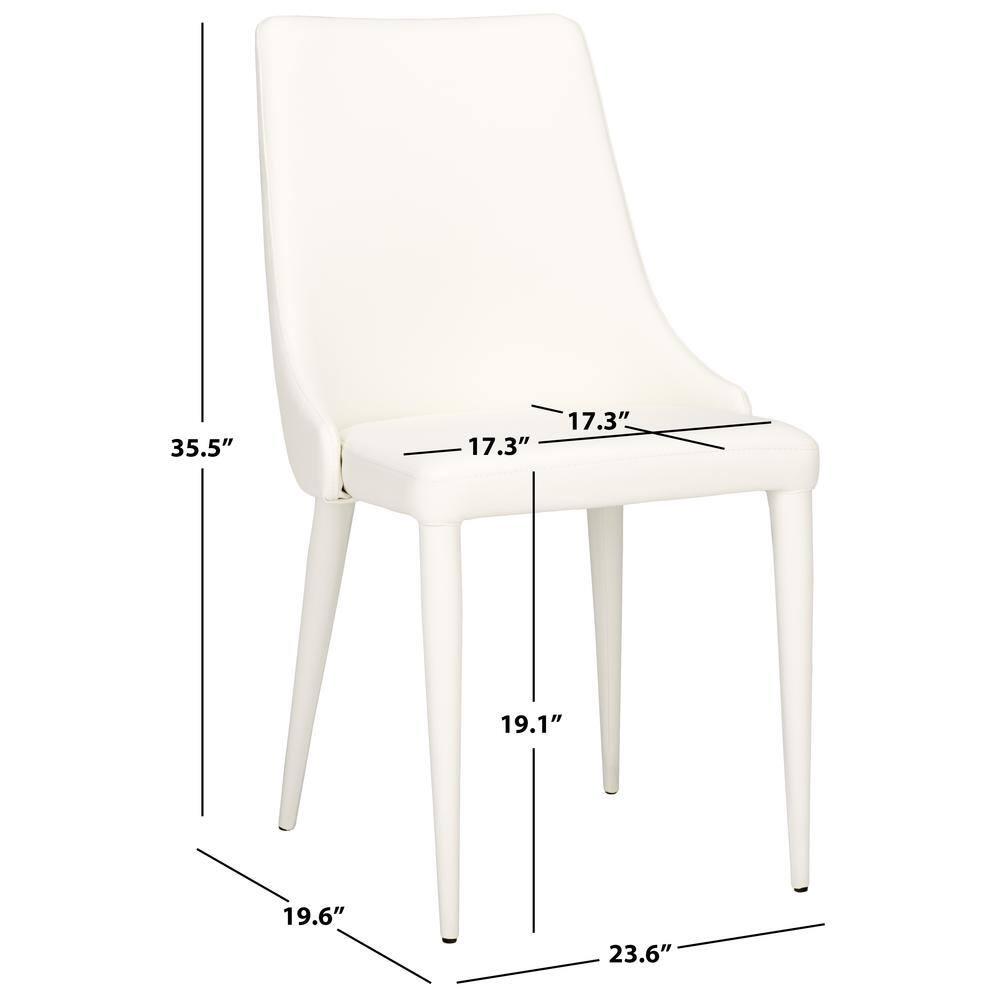 Summerset Side Chair (Set of 2) - White - Safavieh