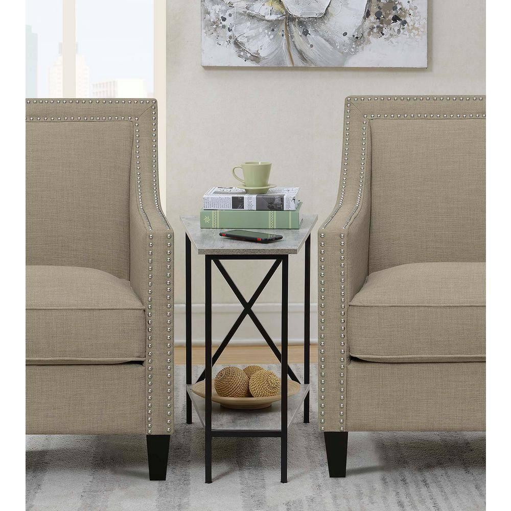 Convenience Concepts Tucson Wedge End Table