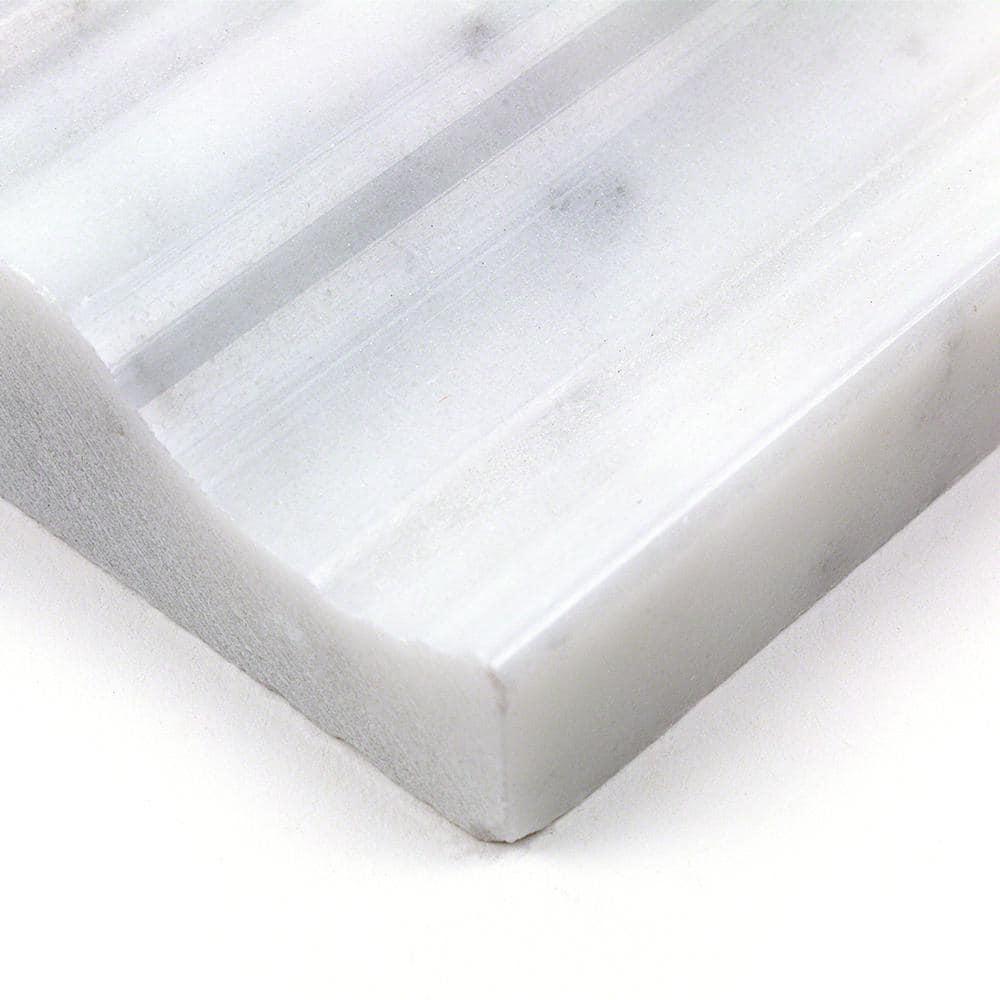 Bond Tile 12'' L x 4.75'' W Marble Tile Trim