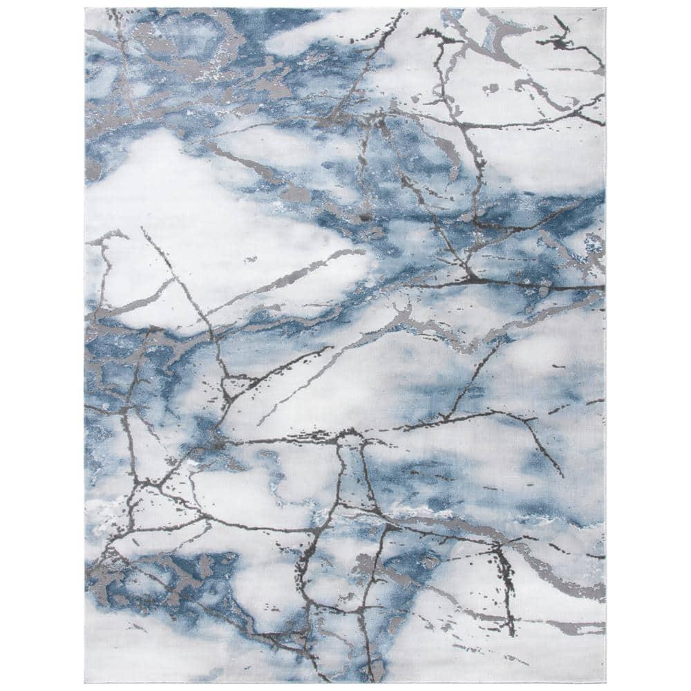Craft CFT877 Loomed Indoor Area Rug - Grey/Blue - 12'x15' - Safavieh