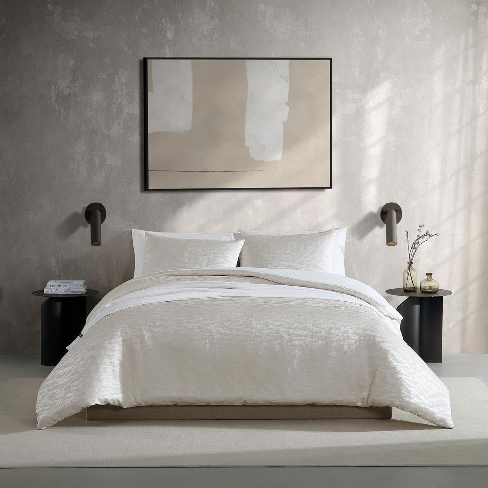 Vera Wang Vera Wang Illusion Ivory Comforter Set