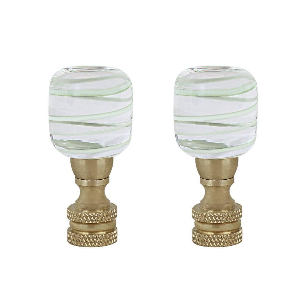 Aspen Creative Corporation 24024-12 Lamp Finial (Set of 2)