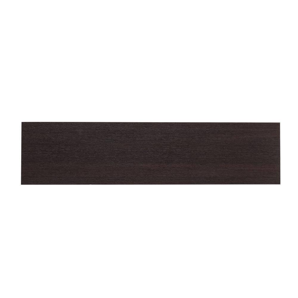 24/7 Shop At Home 48" Sunguard Modern Rectangular Console Table: Geometric Red Cocoa Design