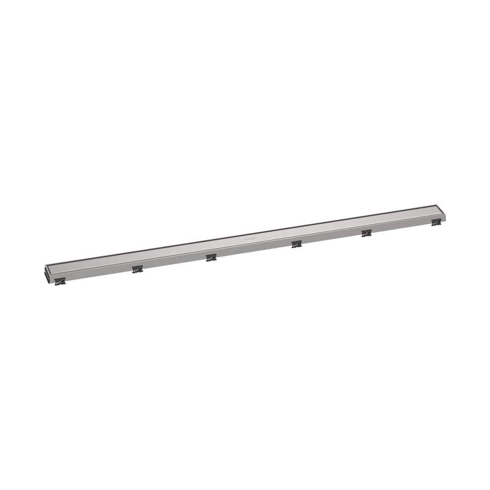 Hansgrohe RainDrain Match Trim Zero/ Tile 47 1/4" with Height Adjustable Frame