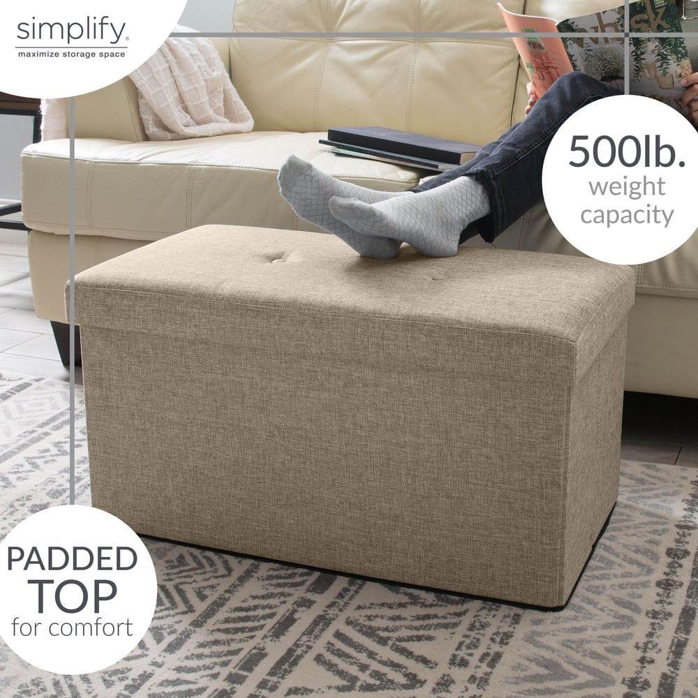 Simplify Besjana Upholstered Ottoman
