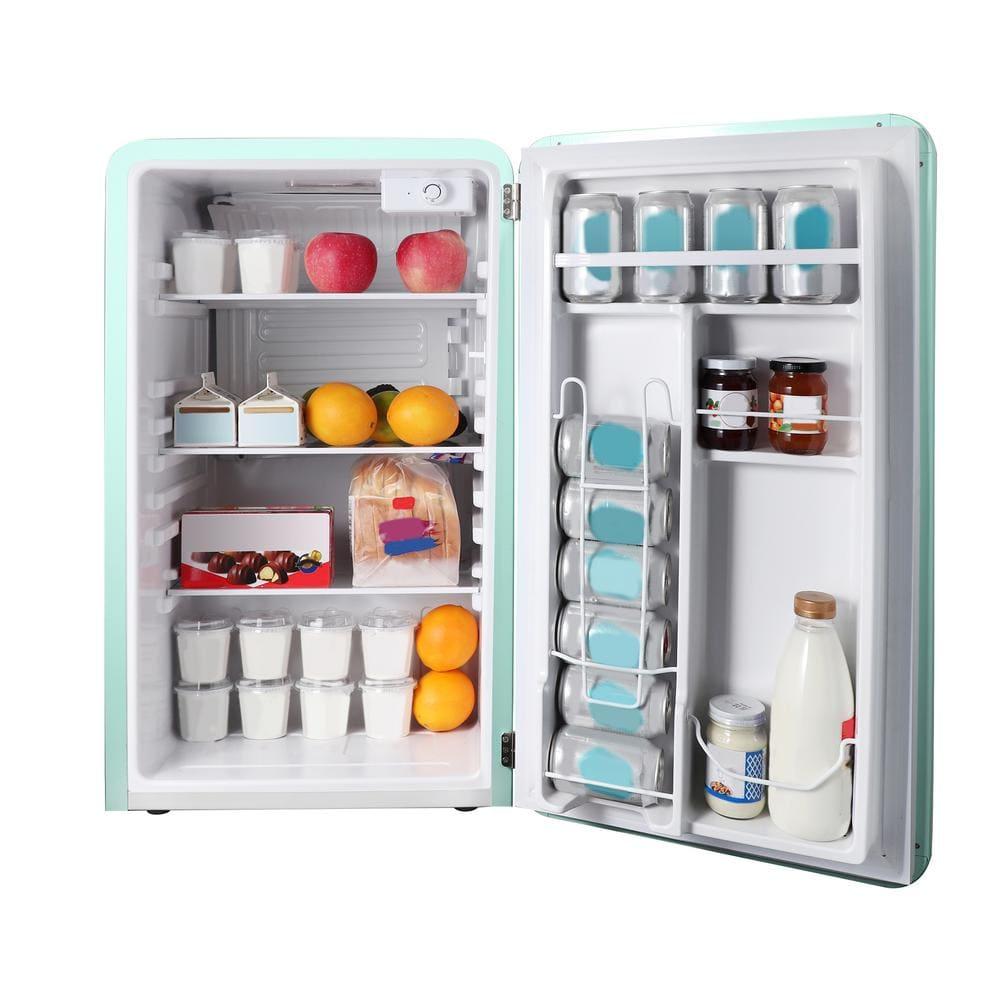 Magic Chef Magic Chef Retro 3.2 Cubic Feet Portable Freestanding Mini Fridge
