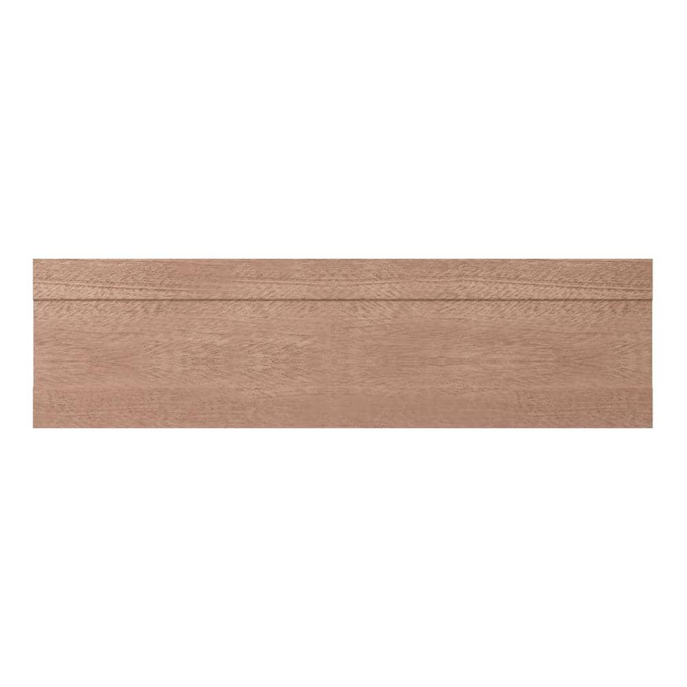 Ekena Millwork WM392 1"D x 2 3/8"W x 96"L Solid Wood Stain Chair Rail Molding
