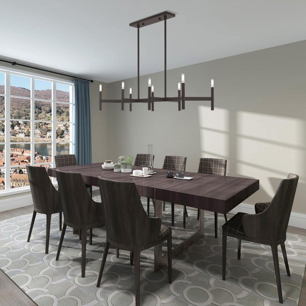 Livex Lighting Copenhagen 8 - Light Chandelier in  Bronze