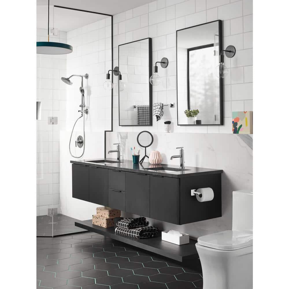 Gibson Single Hole Bathroom Faucet with Drain Assembly