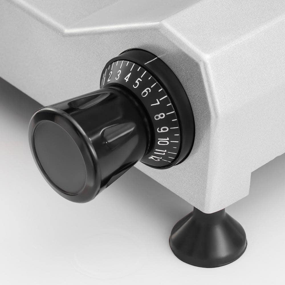 Wilprep Commercial Meat Slicer for Home 150W Electric Deli Food Slicer with 10" Blade