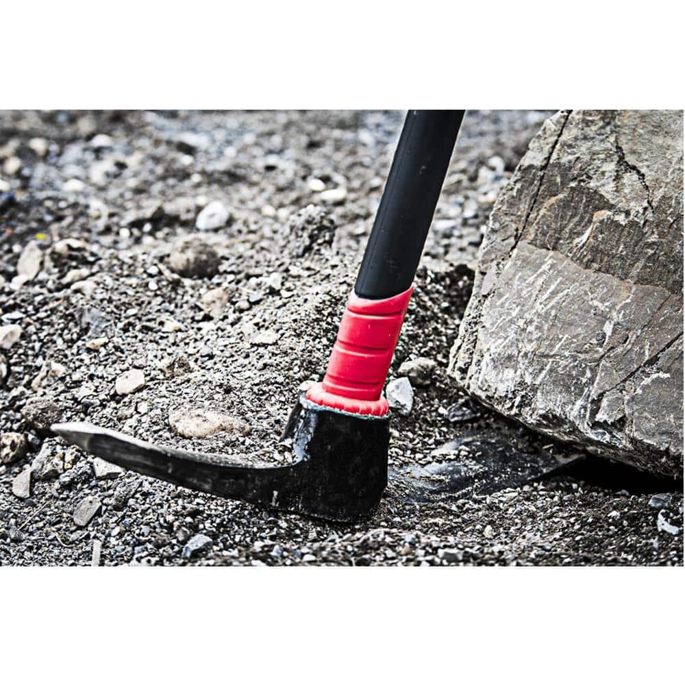 Pick Mattock, 5 lb,34 in Handle, Red/Black