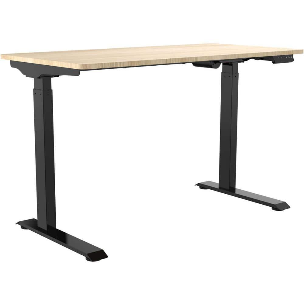 Hanover 47-In. Electric Sit or Stand Desk with Adjustable Heights, Natural