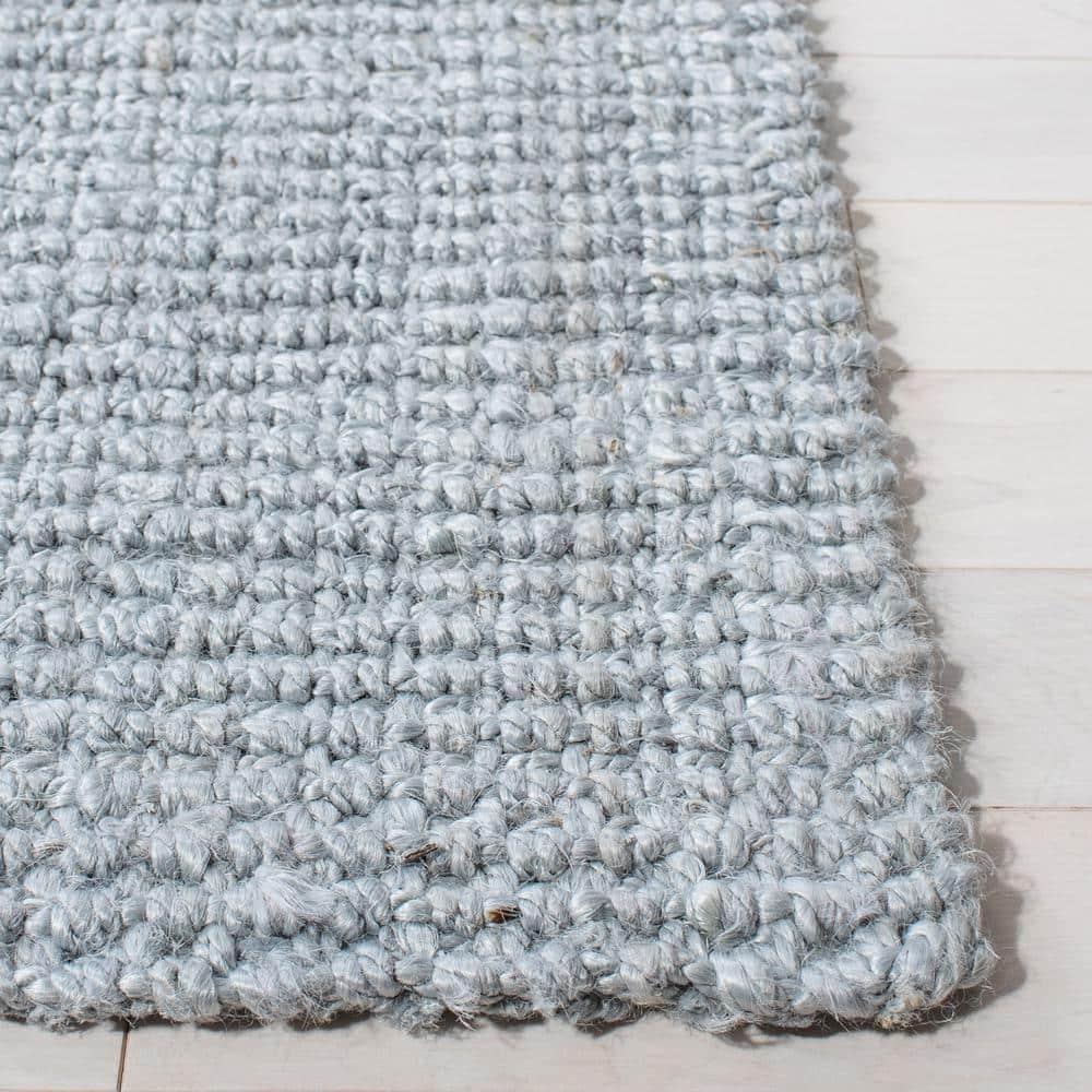 Natural Fiber NF747 Hand Woven Indoor Area Rug - Light Grey - 8'x10' - Safavieh