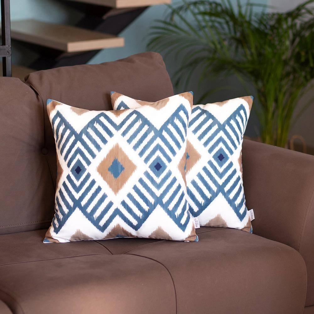 Apolena Ikat Reversible Pillow Cover (Set of 2)