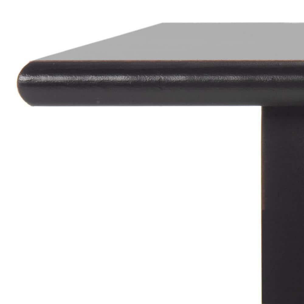 Boris Coffee Table - Distressed Black - Safavieh