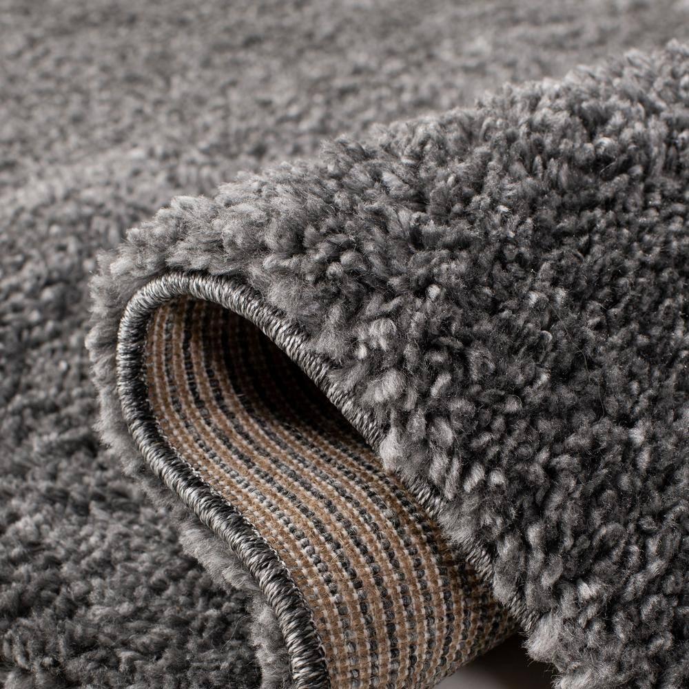 August Shag 900 AUG900 Power Loomed Indoor Area Rug - Grey - 4'x6' - Safavieh