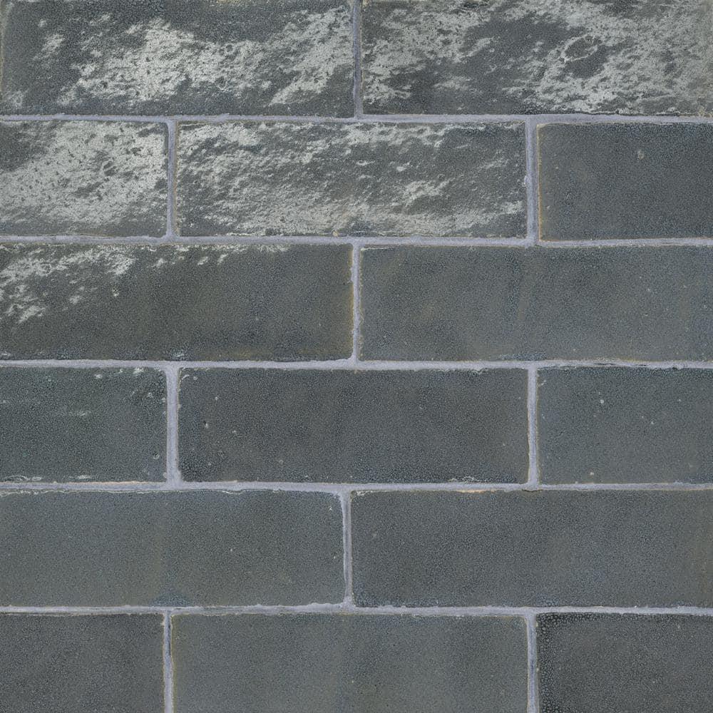 Zagora 2" x 6" Glossy Zellige Field Tile