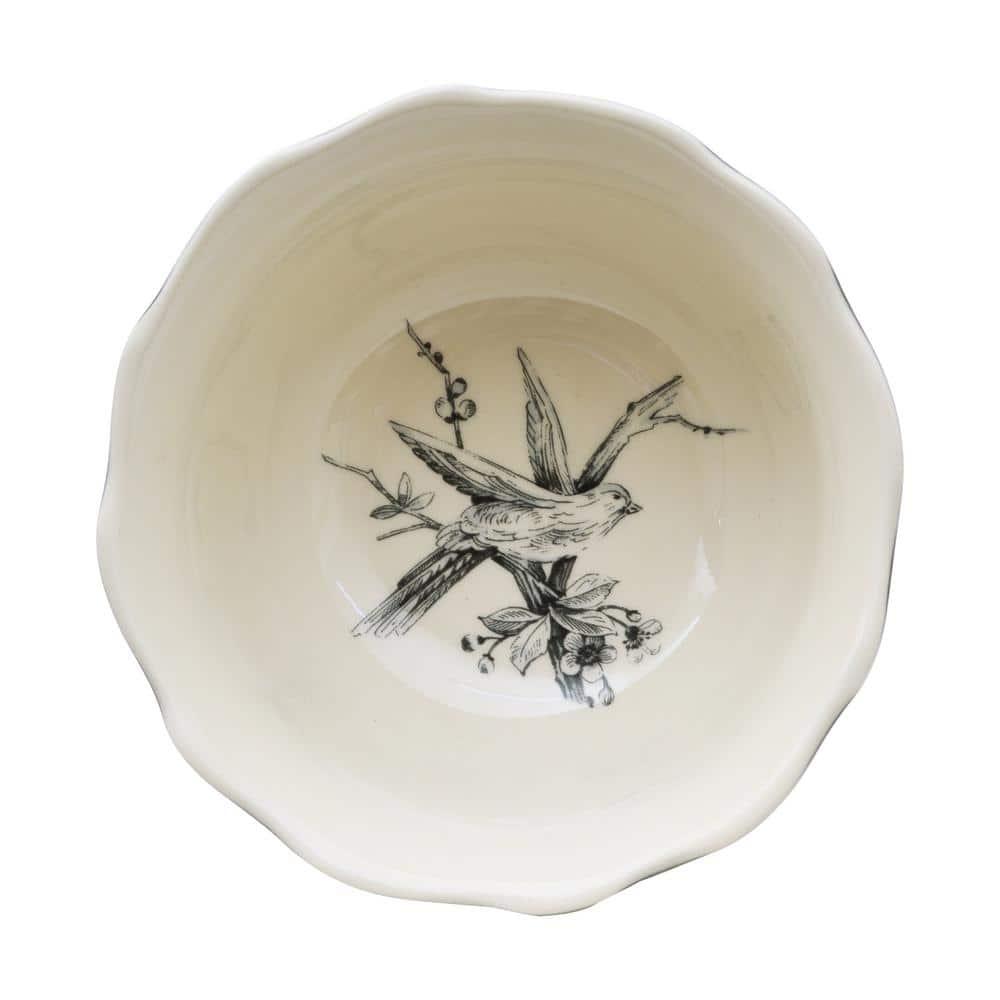 222 Fifth 222 Fifth Adelaide 16-Piece Porcelain Floral Dinnerware Set - Service For 4