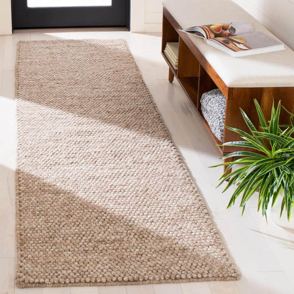Natura NAT620 Hand Woven Runner Rug - Brown - 2'3"x8' - Safavieh.