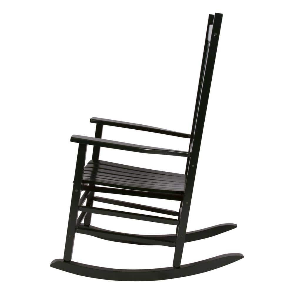 Shine Company Traditional Hardwood Indoor/Outdoor Patio Porch Rocker in Green