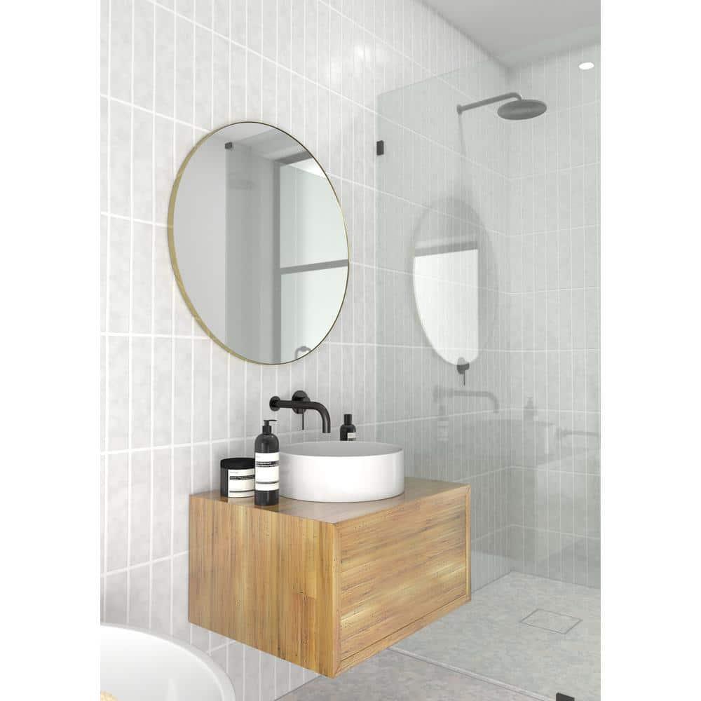 Leia Round Mirror