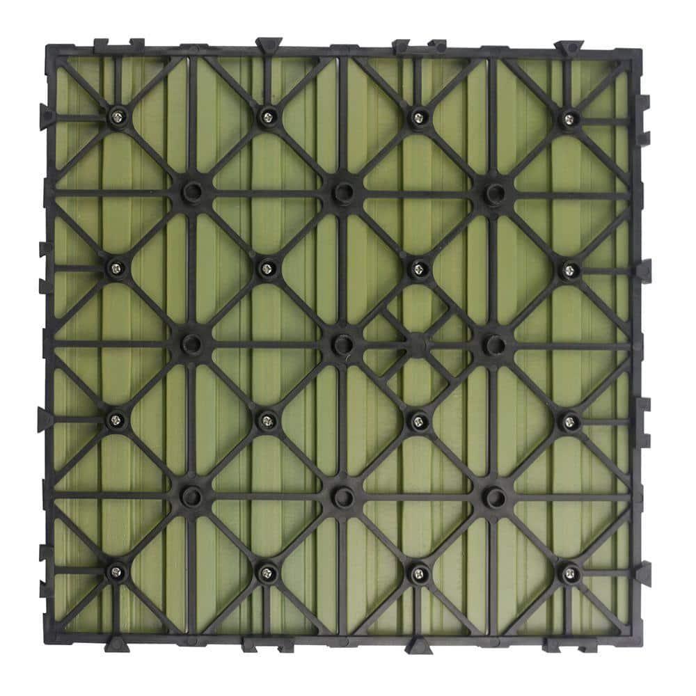 UltraShield Naturale Composite 12" x 12" Interlocking Deck Tile