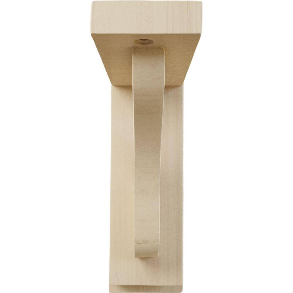 Ekena Millwork Reese H 2.5'' W D Wood Bracket / Corbel