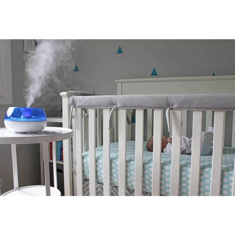 Crane USA 0.2 Gal. Personal Ultrasonic Cool Mist Humidifier for Small Rooms