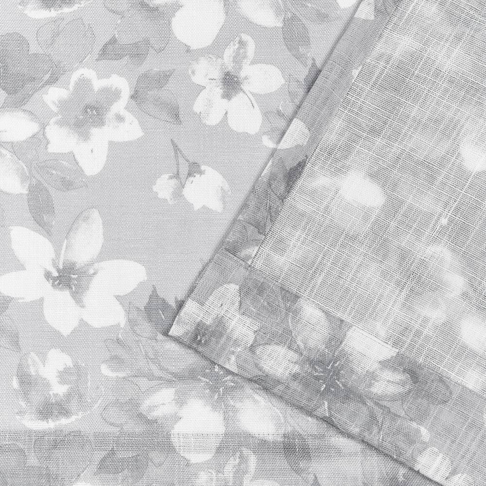 Nicole Miller Nicole Miller New York Dara Light Filtering, Semi Sheer Rod Pocket Curtain Panels (Set of 2)