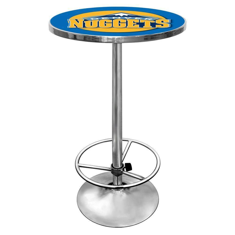 Trademark Global Round Metal Base Dining Table