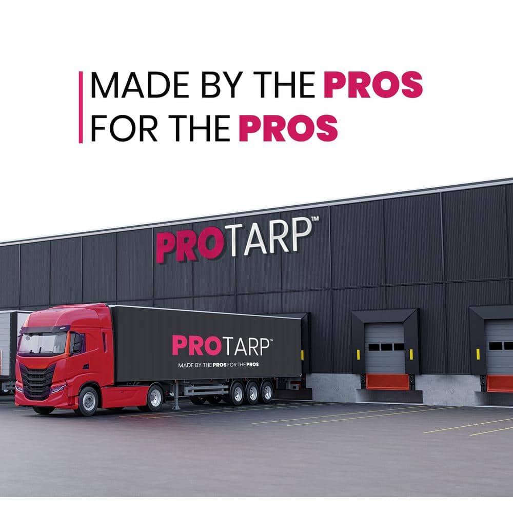 PROTARP 22 Mil Heavy Duty Polyethylene Tarp, Waterproof, UV Resistant