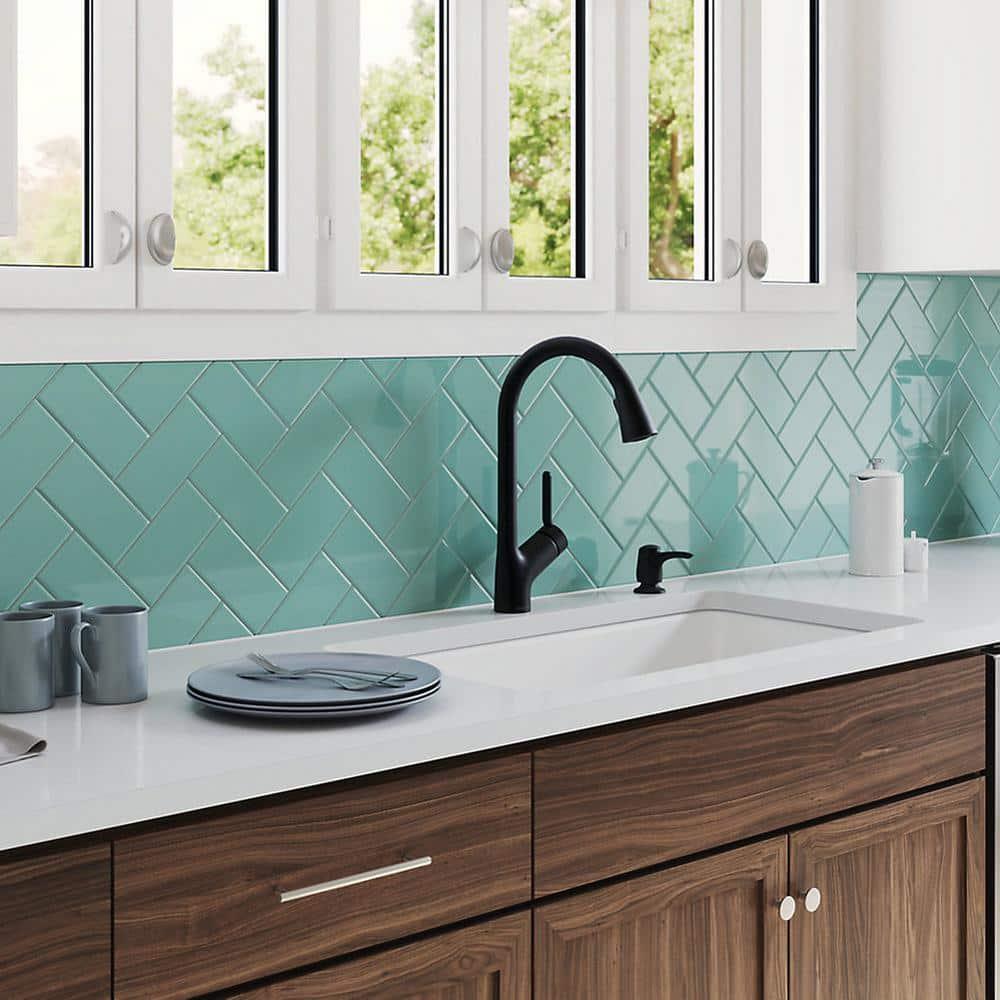 Iron Tones 33" L x 18.75" W Large/Medium Double-Bowl Kitchen Sink