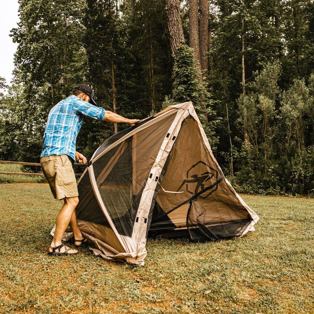 Gazelle Tents™, G5 5-Sided Portable Gazebo, Hub Screen Tent, TriTech Mesh, GG502DS