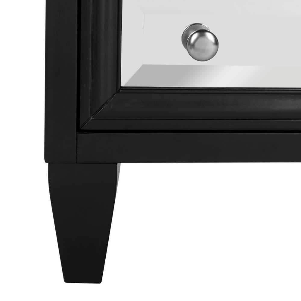 Marlon 3 Drawer Chest - CHS9202 - Black - Safavieh