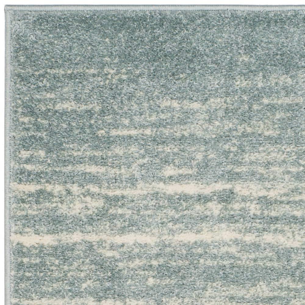 Adirondack ADR113 Machine Made Indoor Accent Rug - Slate/Cream - 3'x5' - Safavieh