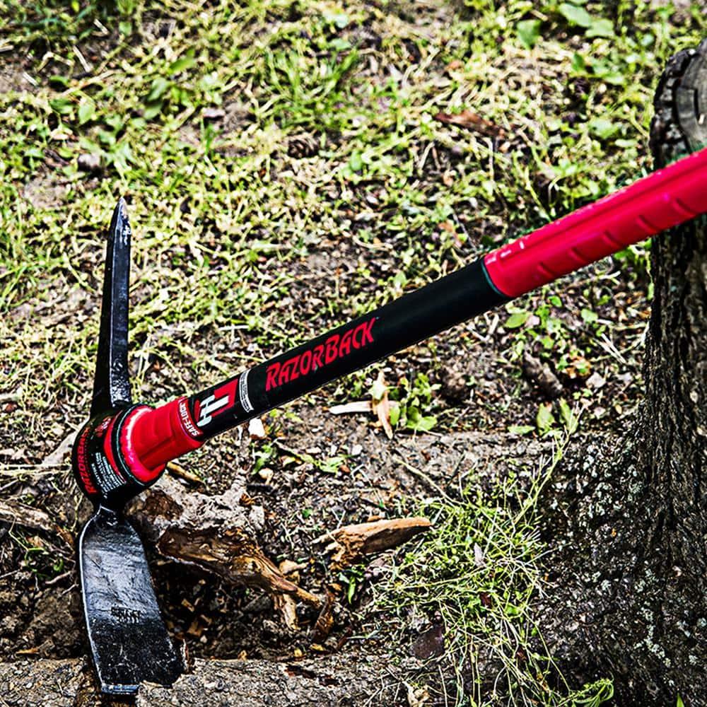 Pick Mattock, 5 lb,34 in Handle, Red/Black