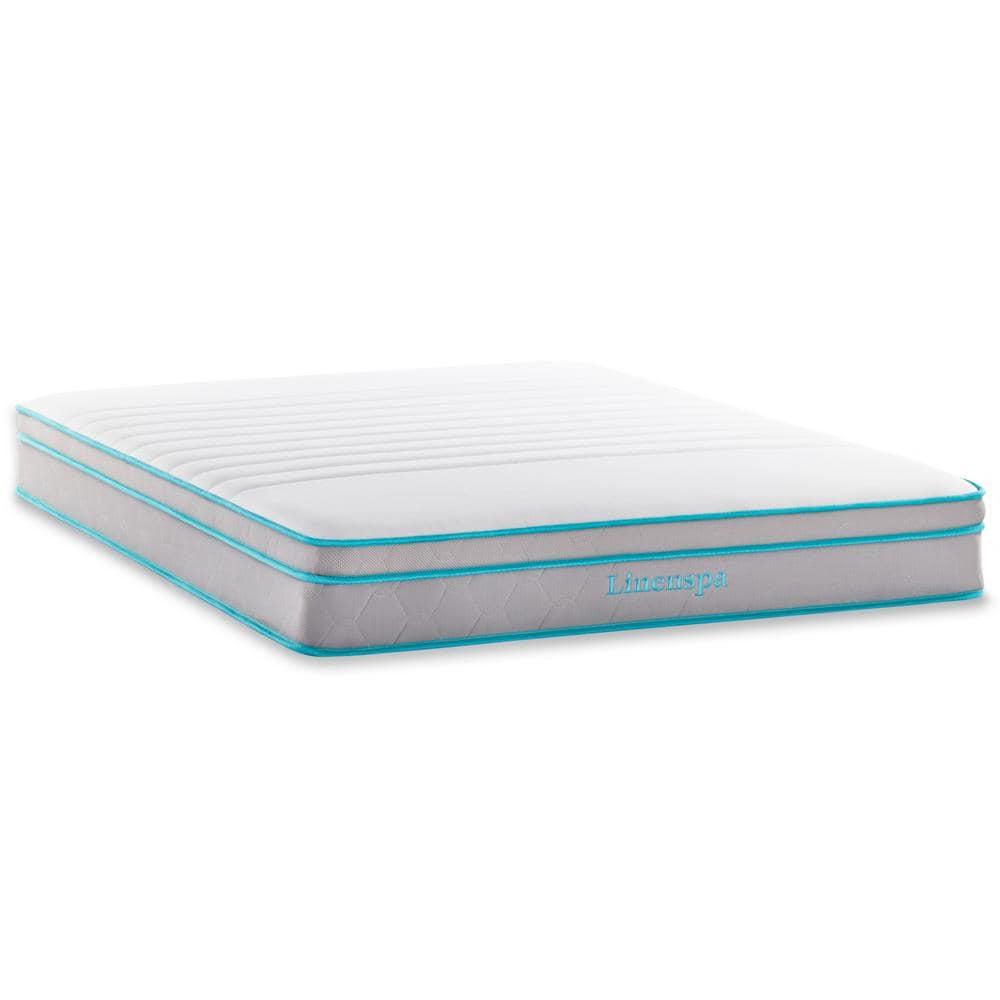Linenspa Essentials Linenspa Essentials 10 In. Medium Gel Memory Foam Hybrid Mattress