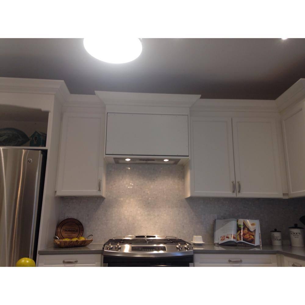 Cyclone Stainless Steel 550 CFM Ducted (Vented) Insert Range Hood with Mesh Filter