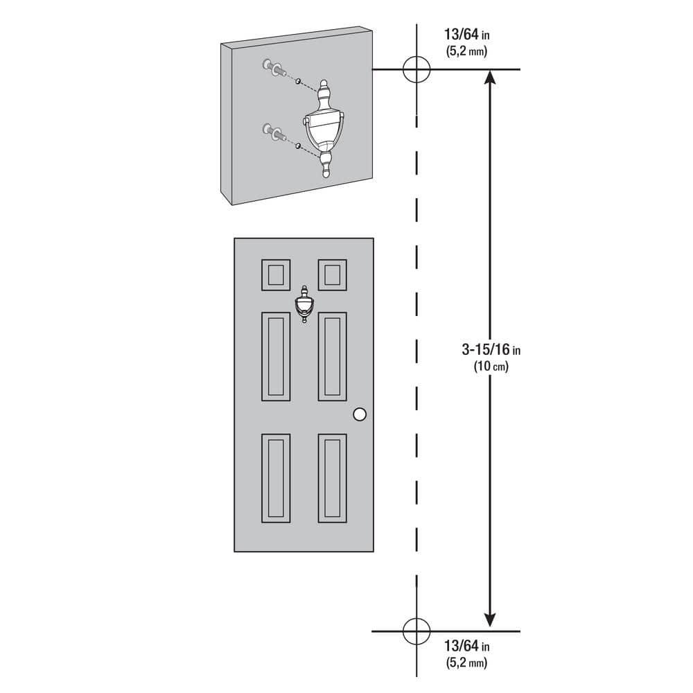 Renovators Supply Door Knockers for Front Door 6.5" Oil Rubbed Bronze Solid Brass Ornate Door Knocker w/Screws