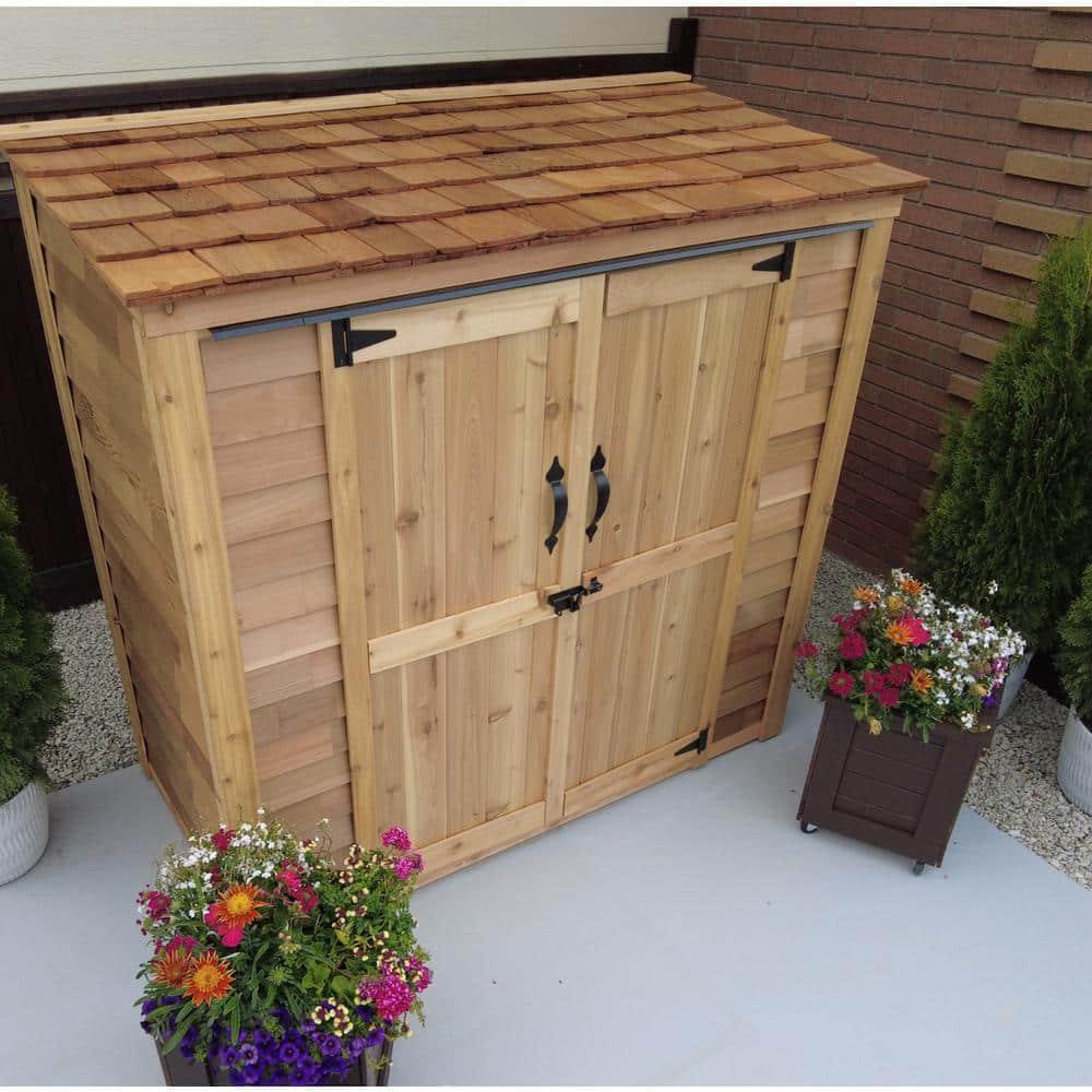 Grand Garden Chalet Shed 6X3 With Cedar Roof