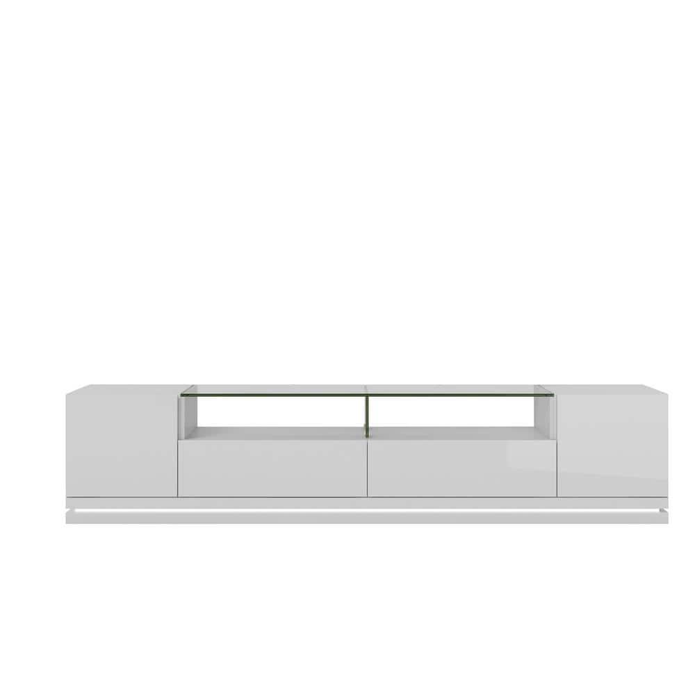 Vanderbilt with Led Lights TV Stand for TVs up to 70" - Manhattan Comfort