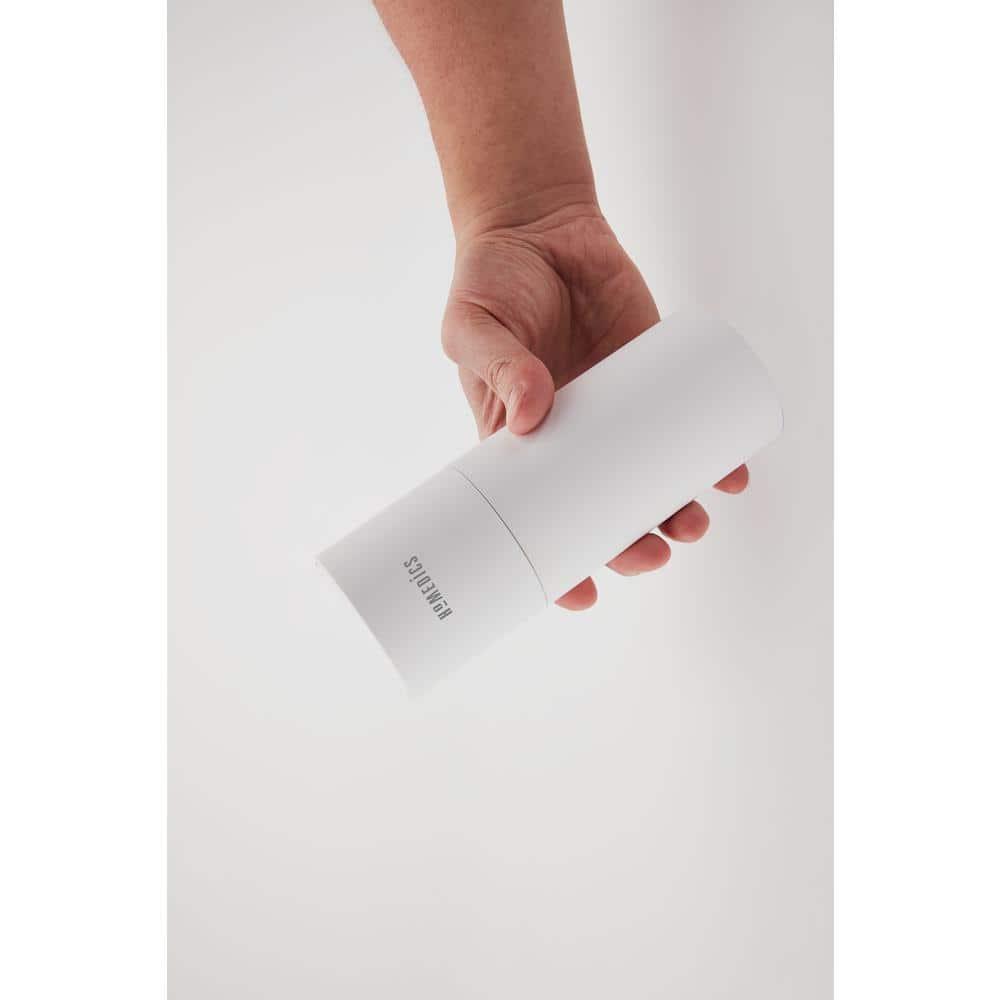 Homedics Portable Ultrasonic Humidifier, Cordless, Desktop, Travel, up to 10-Hour Runtime, Visible Quiet Cool Mist, White