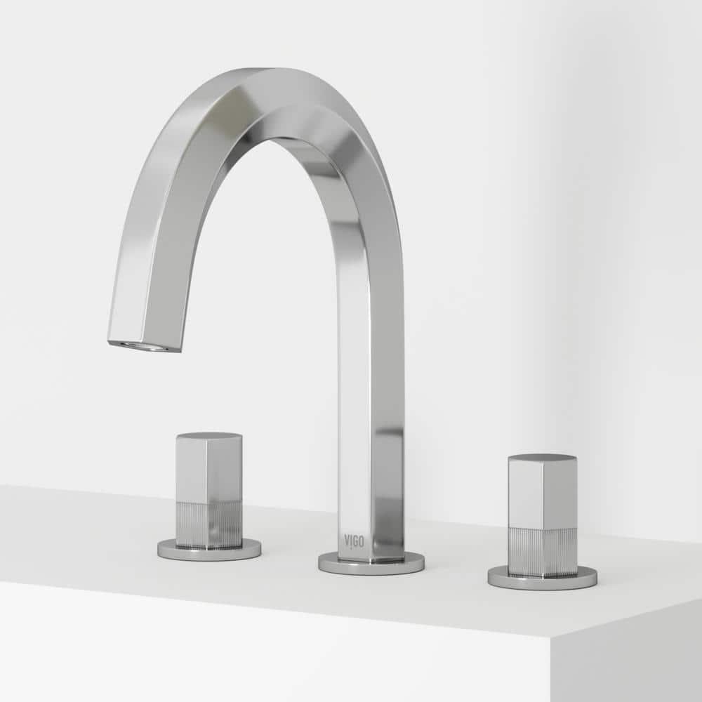 Hart 9" H Two Handle Widespread Bathroom Faucet