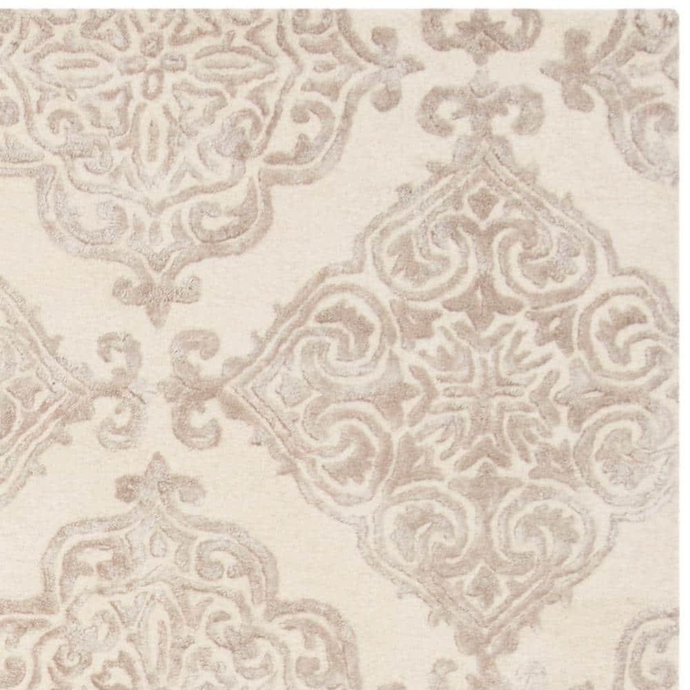Glamour GLM568 Hand Tufted Indoor Area Rug - Ivory/Beige - 8'x10' - Safavieh