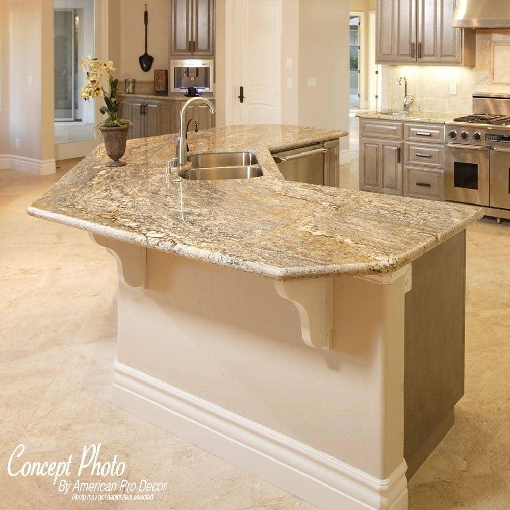 Architectural Products by Outwater L.L.C. 10 in x 2-1/8 in x 7 in Unfinished Small Solid Traditional Plain Wood Backet Corbel