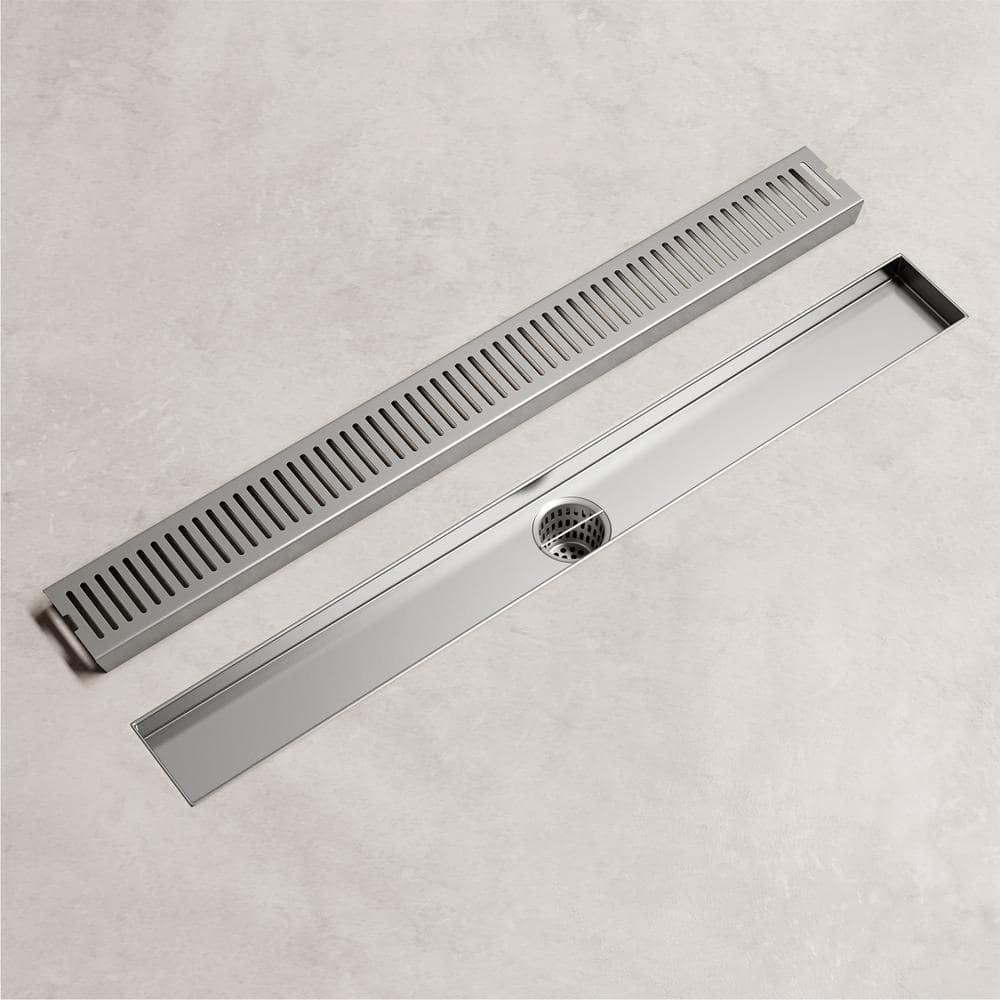 Elan 24" Rectangular Grate Linear Grid Shower Drain