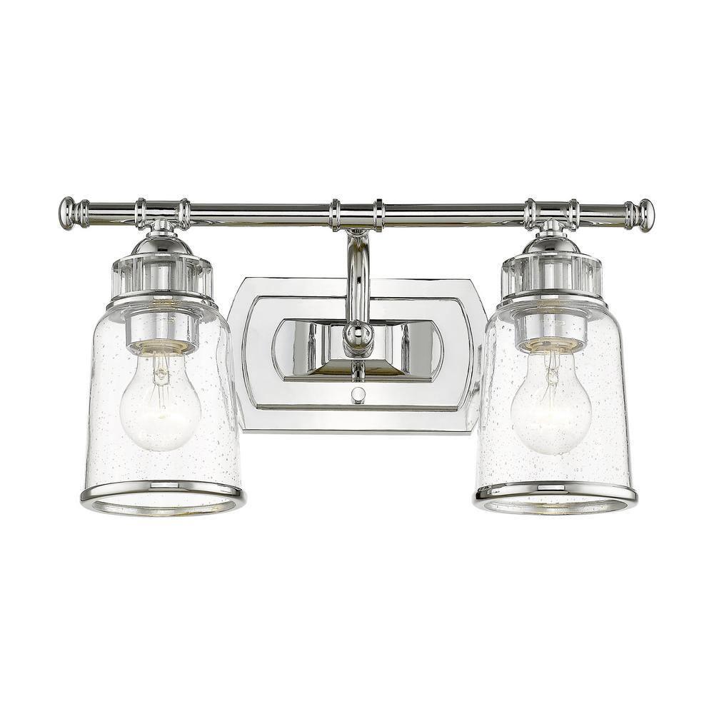 Livex Lighting Lawrenceville 2 - Light Vanity in  Polished Chrome