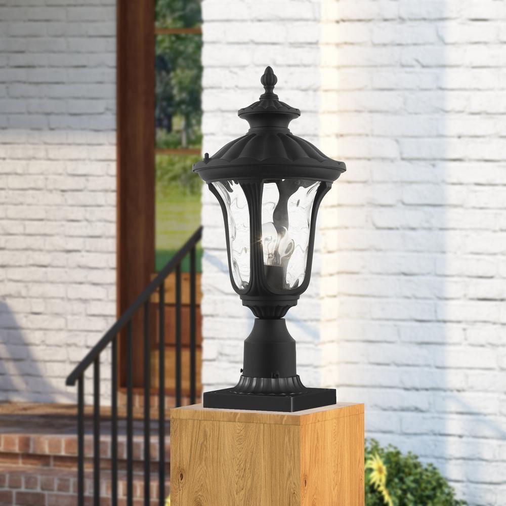 Livex Lighting Oxford 1 - Light Post Light in  Textured Black